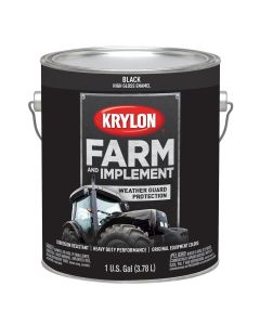 DUP1962 image(0) - Krylon Farm/Implement; Gloss Black; Gallon