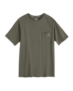 Perform Cooling Tee Moss Green, Small