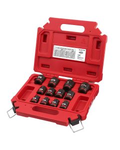 MLW49-66-7010 image(0) - 12PCSHOCKWAVE Impact Duty™ 1/2" Drive SAE Standard 6 Point Socket Set