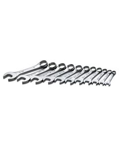 WRENCH SET COMBINATION 11 PC SAE SHORT POLISH