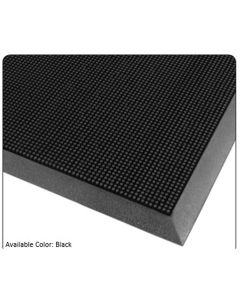 JUS345S2846BL image(0) - 345 Rubber Brush Floor Mat 28" x 46"