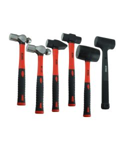 KTI71770 image(0) - K Tool International 6-Piece Hammer Set