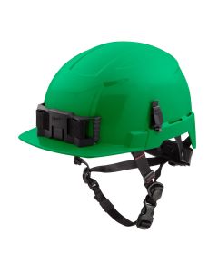 MLW48-73-1327 image(0) - Milwaukee Tool BOLT Green Front Brim Safety Helmet (USA) - Type 2, Class E