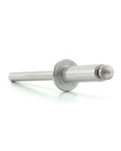 HEL57487 image(0) - 1/8 ALUMINUM RIVETS- PKG OF 15