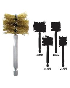 IPA8038 image(0) - Brass 25mm-40mm Bore Brush Set