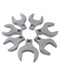 SUN9740A image(0) - 7 Pc.1/2" Dr. Metric Jumbo Crowfoot Wrench Set