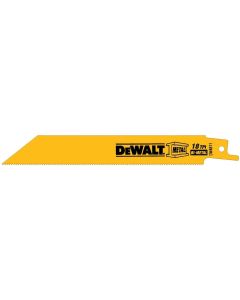 DWTDW4811B image(0) - RECIP SAW BLADE 6" 18TPI EACH