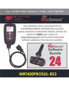 BATWRT450PROSULRS3E image(0) - 3 Year Software License for the Tech450PRO w/ 24 RITE-SENSORS