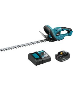 MAKXHU02M1 image(0) - 18V Cordless 22" Hedge Trimmer Kit Includes (1) 18V LXT 4.0 Ah Battery and Rapid Charger