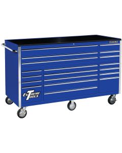 EXTRX722519RCBL image(0) - 72 in. 19-Drawer Roller Cabinet, Blue