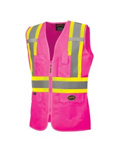 SRWV1021840U-L image(0) - Women's Mesh Back Safety Vest