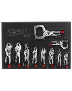 MLW48-22-3690 image(0) - Milwaukee Tool 10 Pc. TORQUE LOCK LOCKING PLIERS KIT