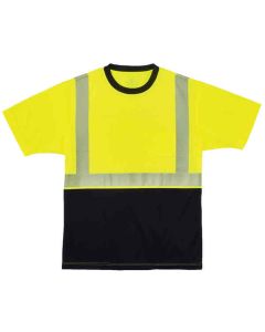 8280BK 5XL Lime Type R Class 2 Black T-Shirt