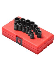 SUN3675 image(0) - 13PC 3/8" DRIVE METRIC 12 PNT SOCKET SET