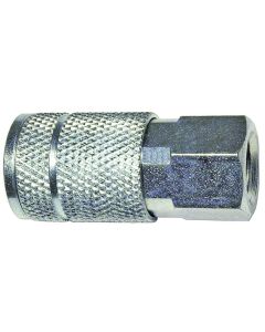 AMFC2-23-10 image(0) - 1/4" Coupler with 3/8" Female threads Automotive T Style- Pack of 10