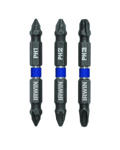 IRWIWAF32DEPHMIX3 image(0) - 3PC Double-Ended Screwdriver Power Bit 2-3/8