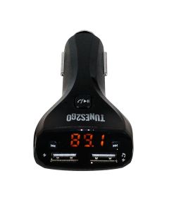 Bluetooth Handsfree +FM Transmitter + 2.4A USB Cha