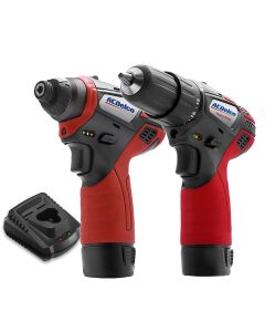 ACDARI12105-K5 image(0) - ACDelco ARI12105-K5 G12 Series 12V Cordless Li-ion 3/8" 2-Speed Drill Driver & ¼" Impact Driver Combo Tool Kit with 2 Batteries