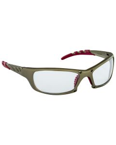 SAS542-0100 image(0) - GTR Safe Glasses w/ Clear Lens and Gold Frame In Polybag