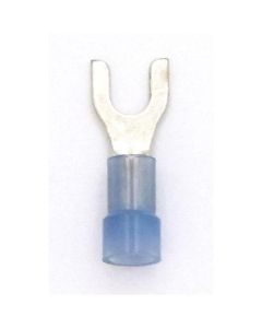 TMRSTNBS8-100 image(0) - #8 Nylon Blue Terminal Spade (16-14) (100/Bag)