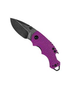 KER8700PURBW image(0) - SHUFFLE BLACKWASH FINISH KNIFE, PURPLE