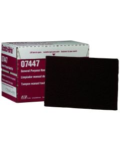 MMM7447 image(0) - PAD SCOTCH BRITE MAROON GEN PURPOSE 20PK