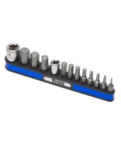 TIT16112 image(0) - 13-PC METRIC HEX BIT SET