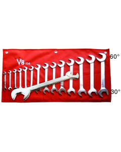 V8T214 image(0) - WRE SET COMBO 14PC ANGLE 3/8-1-1/4