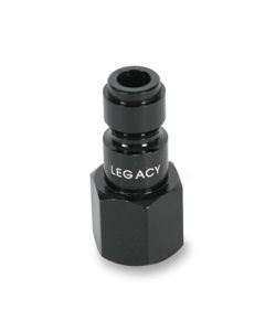 LEGA76630G image(0) - G 3/8" black plug 3/8" FNPT