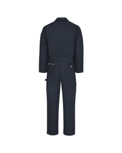 VFI4877DN-RG-M image(0) - Dickies Deluxe Cotton Coverall Dark Navy, Medium