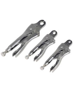 OTC6720 image(0) - Flare Nut Locking Plier Set, 3 pieces