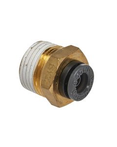 SRRABM240 image(0) - STRAIGHT MALE CONNECTOR 1/4" TUBE X 3/8" NPT (2)