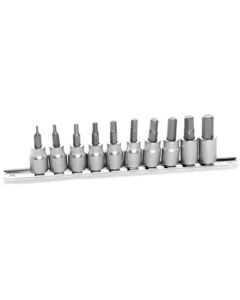 WLMW1388 image(0) - 10 Pc MM Hex Bit Socket Set