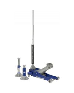 OTCLDJA2-SET image(0) - 2 Ton Aluminum Jack and Stand Set