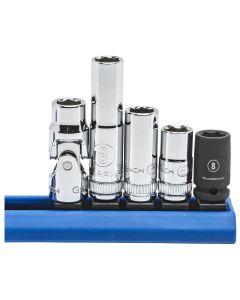 KDT80102 image(0) - 5PC 1/4" DR SOCKET Set