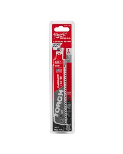 MLW48-00-5201 image(0) - Milwaukee Tool SAWZALL TORCH 7 TPI 6" Carbide Blades - 1PK