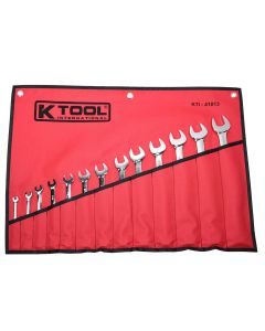 KTI41013 image(0) - K Tool International Wrench Set Combination 13 Piece SAE