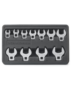 KDT81908 image(0) - 11PC SAE CROWFOOT WRENCH SET 3/8" - 1"