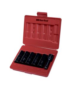 KEN30111 image(0) - 6 PC DOUBLE DUTY FLIP SOCKET SET