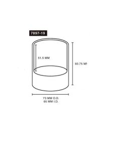 AST7897-19 image(0) - 1-1/16" ID x 2-7/8" OD x 3-7/16" L Adapter