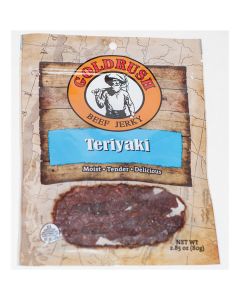 GRJ72130 image(0) - Teriyaki 2.85 oz. Goldrush Beef Jerky 12-ct Case