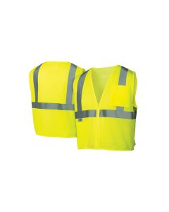 Pyramex Safety - Safety Vest - Hi-Vis Lime - Size 4X Large