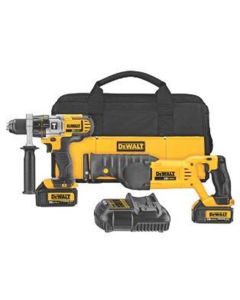 DWTDCK292L2 image(0) - Combo Hammer Drill & Saw Kit