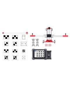 AULCVALDWT image(0) - The CV ADAS LDW Package, which includes the MaxiSYS MS909CV diagnostic tablet with pre-installed ADAS calibration software, enables stationary calibration on Lane Departure Warning camera systems of Nissan, Infiniti, Mercedes, Honda,