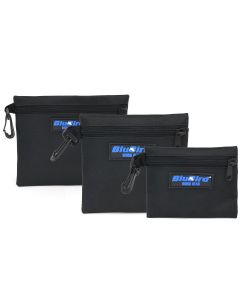 BLBBBTB13 image(0) - BluBird WORK GEAR Multi-Purpose Clipon Zip Bag 3pk