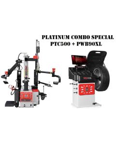 ATEAP-TCWB-COMBO2 image(0) - Atlas Equipment Platinum PTC500 Tire Changer + PWB90XL Wheel Balancer Combo Package (WILL CALL)