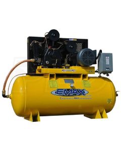 EMXEP10H120Y3 image(0) - Compressor 10 HP 2 Stg 3 Ph Horiz 120 Gal