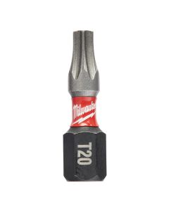 MLW48-32-4414 image(0) - Milwaukee Tool SHOCKWAVE Impact Torx T20 Insert Bits (2 PK)