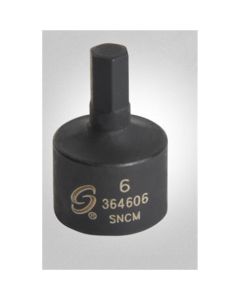 SUN364606 image(0) - 3/8 in. Drive 6 mm Stubby Hex Impact