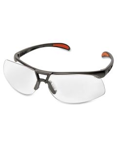 UVXS4200 image(0) - Uvex PROTEGE SAFETY EYEWEAR BLACK FRAME CLEAR LENS